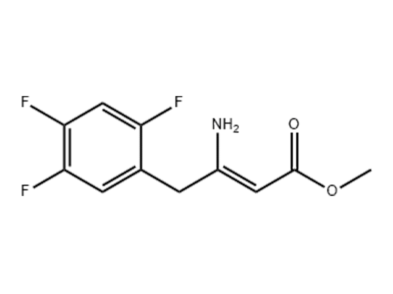 (Z)-3-氨基-4-(2,4,5-三氟苯基) -2-丁烯酸甲酯